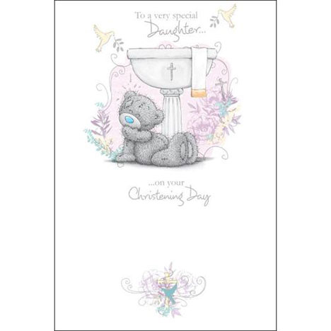 Daughters Christening Day Me to You Bear Card £2.49